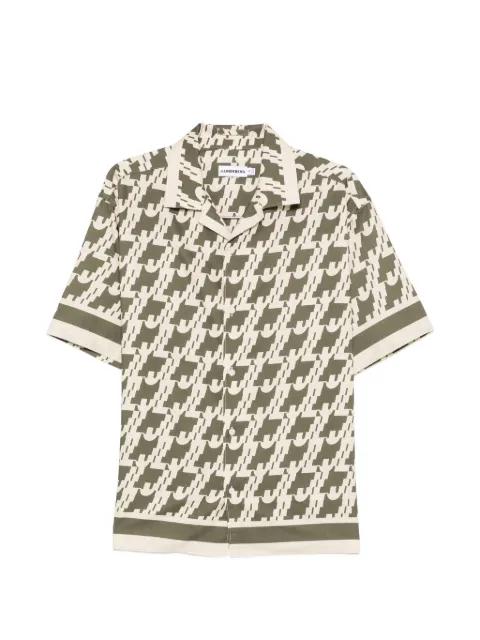 border print resort shirt by J.LINDEBERG
