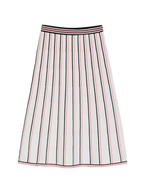 striped knit midi skirt by J.LINDEBERG
