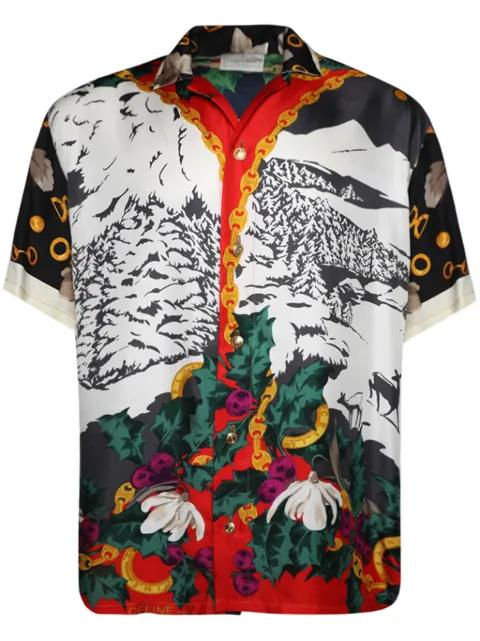 The Maison Seraphin silk shirt by J. LOGAN HOME