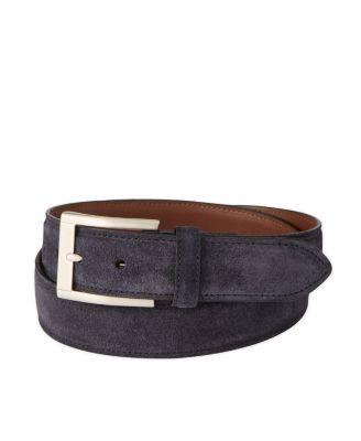 Italian Sueded Calfskin Dress Casual Belt by JACK OF SPADES