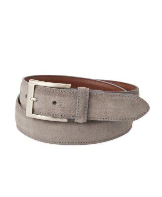 Italian Sueded Calfskin Dress Casual Belt by JACK OF SPADES
