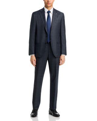 Esprit Regular Fit M&eacute;lange Tonal Windowpane Suit by JACK VICTOR