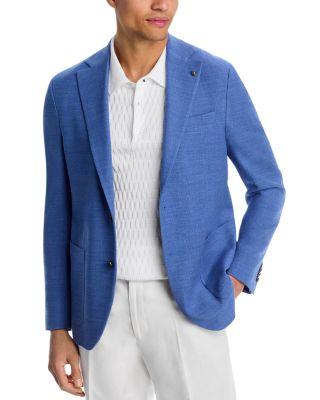 Hampton Regular Fit Textured Jersey Soft Jacket by JACK VICTOR