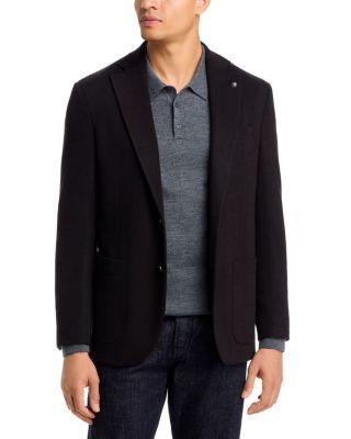 Hampton Regular Fit Wool Pique Jersey Soft Sport Coat by JACK VICTOR