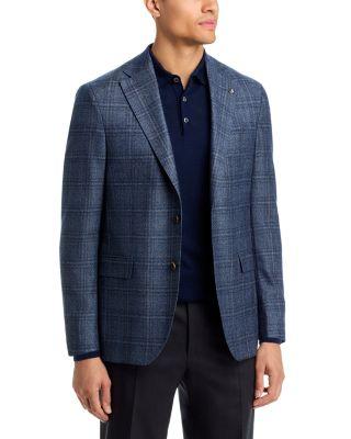 Midland Regular Fit Tonal Plaid Wool Sport Coat by JACK VICTOR