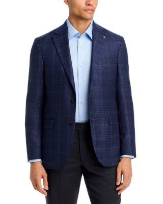 Midland Regular Fit Windowpane Plaid Wool Sport Coat by JACK VICTOR