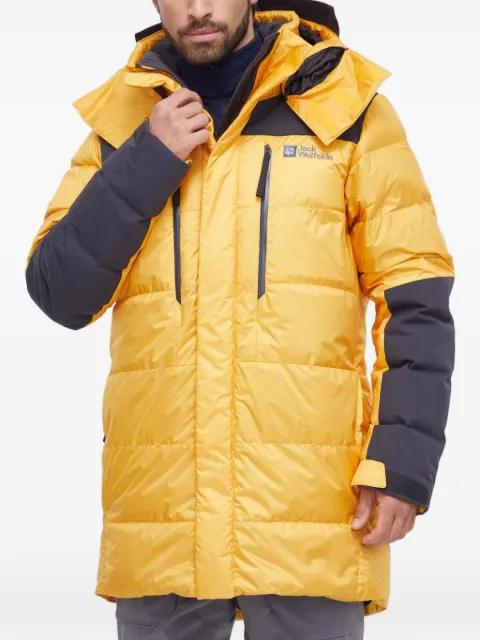 1995 Series hoodied quilted jacket by JACK WOLFSKIN