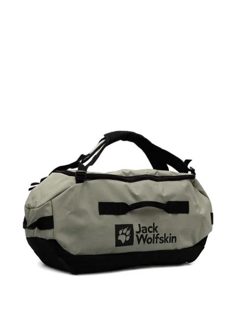 Duffle logo-print luggage bag by JACK WOLFSKIN