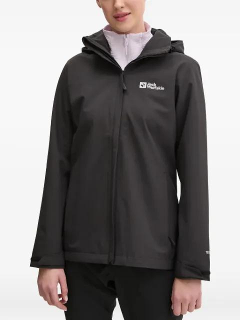 Trailtime 2l logo hoodied performance jacket by JACK WOLFSKIN