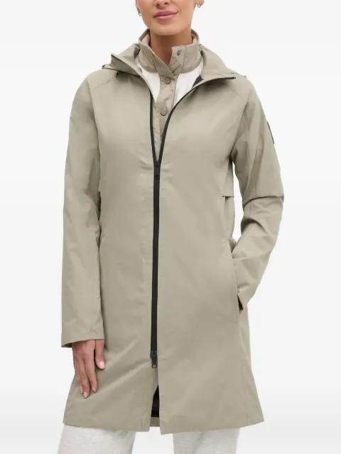 Wellsee hoodied trench coat by JACK WOLFSKIN