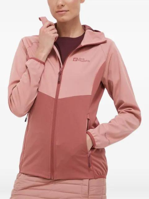 hoodied colour-block jacket by JACK WOLFSKIN