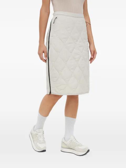 quilted midi skirt by JACK WOLFSKIN