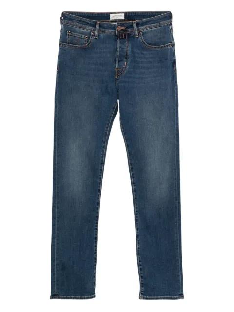 Bard button-fly jeans by JACOB COHEN