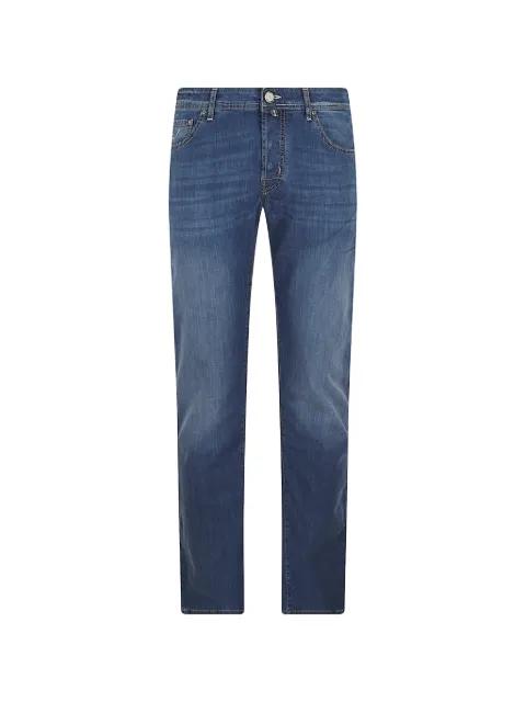 Bard faded-effect slim-fit jeans by JACOB COHEN