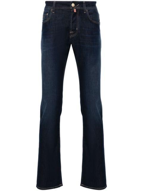 Bard mid-rise slim-fit jeans by JACOB COHEN