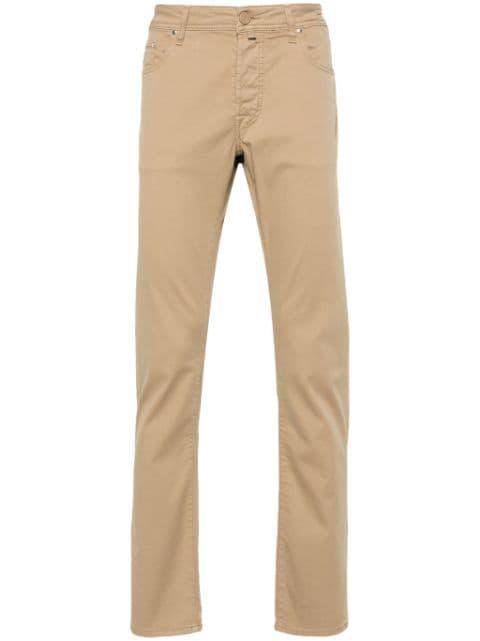 Bard slim-cut trousers by JACOB COHEN