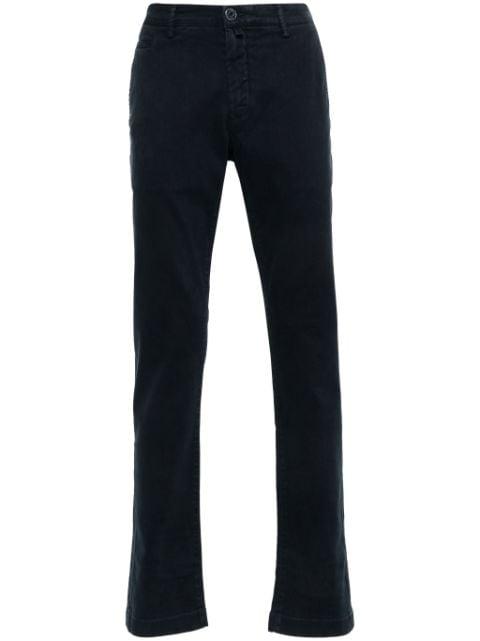 Bobby low-rise slim-fit chinos by JACOB COHEN