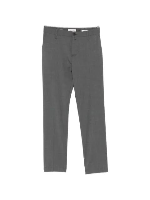 Gray wool trousers by JACOB COHEN