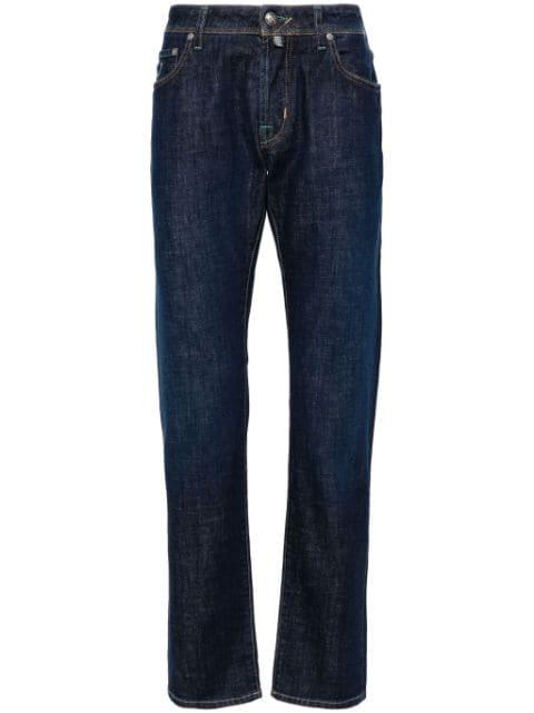 Nick mid-rise slim-fit jeans by JACOB COHEN