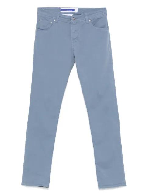 Nick slim-fit trousers by JACOB COHEN