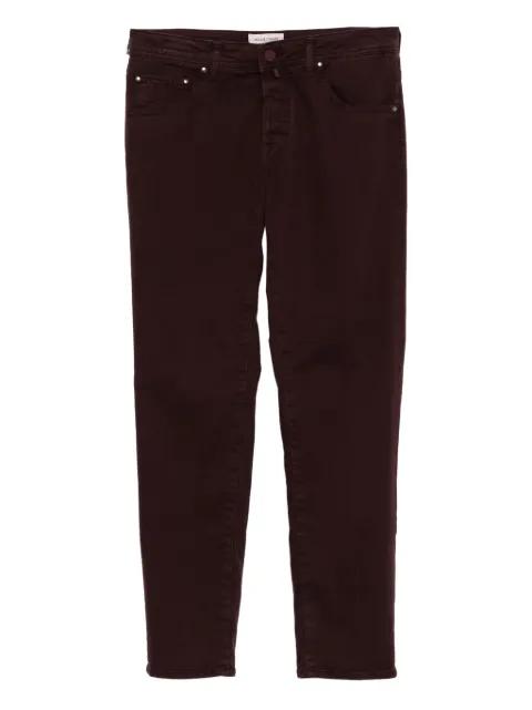 Scoot embellished-pocket jeans by JACOB COHEN