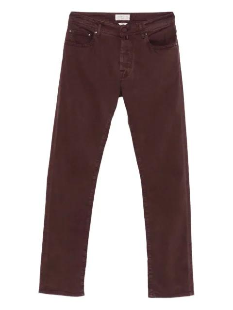 Scoot five-pocket cotton trousers by JACOB COHEN