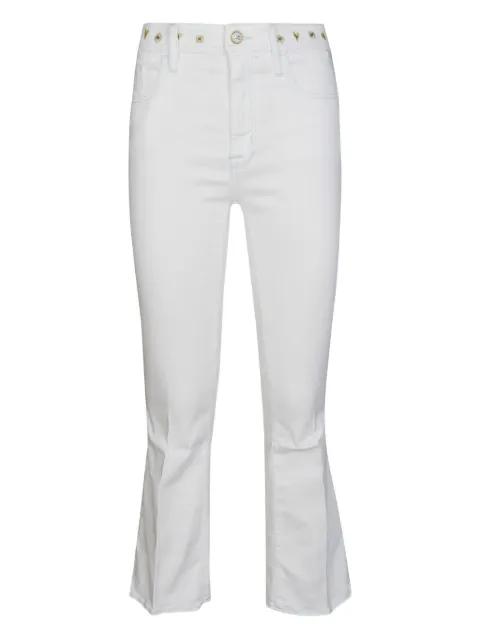 Victoria floral-embellished jeans by JACOB COHEN