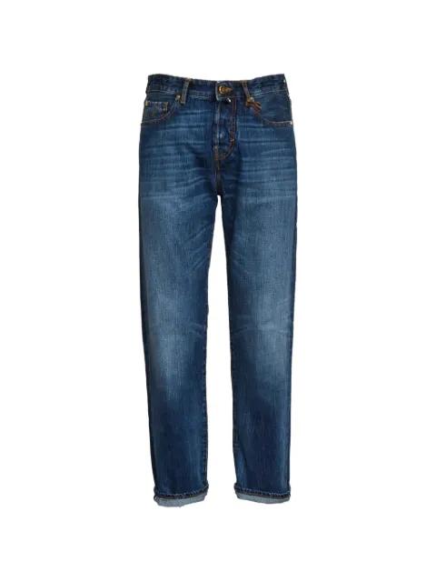 button closure regular-straight jeans by JACOB COHEN