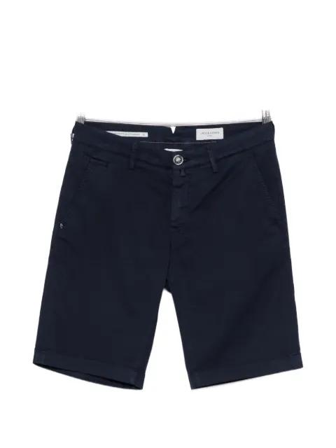 button cotton shorts by JACOB COHEN