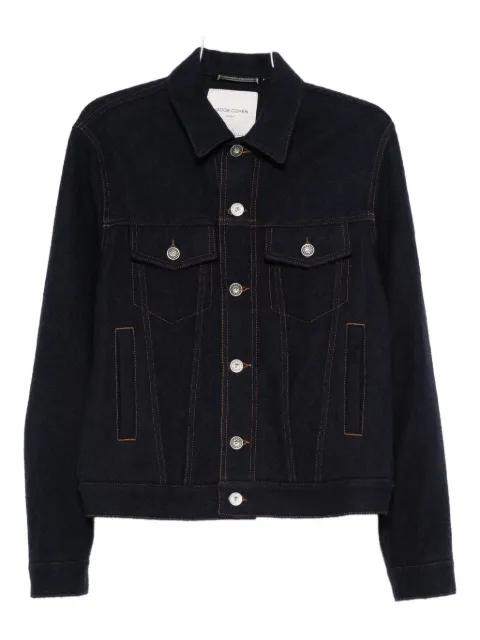 button-fastening flap-pocket denim jacket by JACOB COHEN