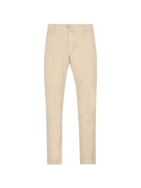button-fastening trousers by JACOB COHEN