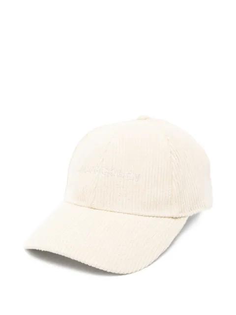 corduroy baseball cap hat by JACOB COHEN
