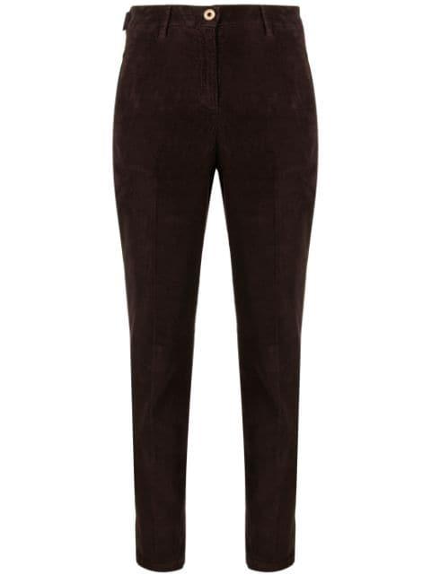 corduroy tapered-leg trousers by JACOB COHEN