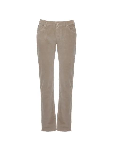 corduroy-texture trousers by JACOB COHEN