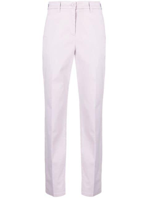 cropped lyocell-blend trousers by JACOB COHEN