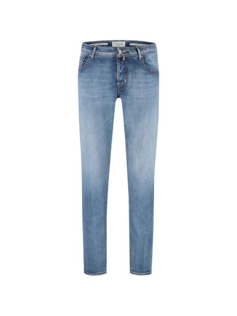 faded-wash denim jeans by JACOB COHEN