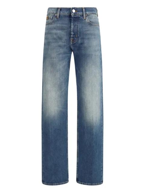 five-pocket straight-leg jeans by JACOB COHEN
