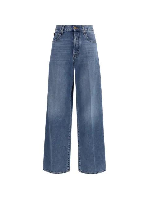 five-pocket wide-leg jeans by JACOB COHEN
