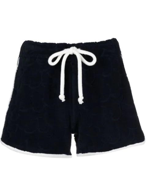 logo-embossed cotton shorts by JACOB COHEN