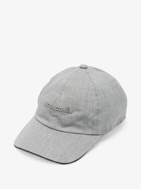 logo-embroidered baseball cap by JACOB COHEN