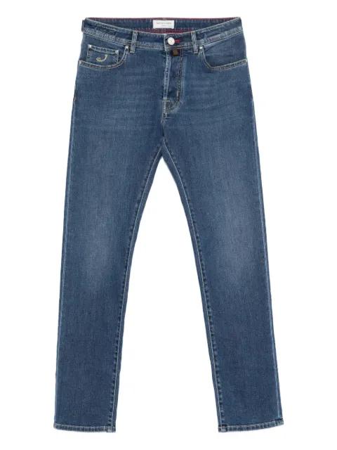 logo-embroidered jeans by JACOB COHEN