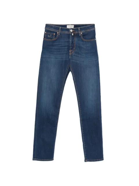 logo-embroidered jeans by JACOB COHEN