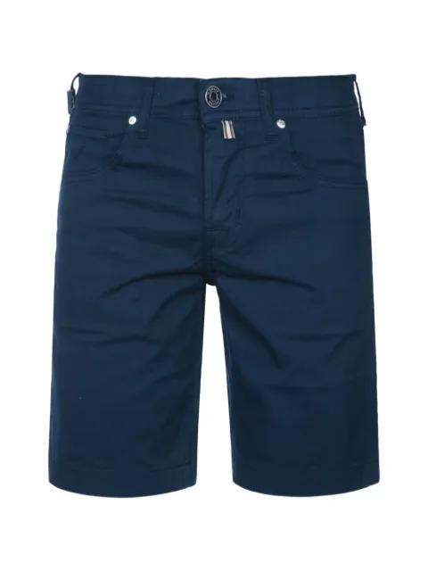 logo-patch five-pocket shorts by JACOB COHEN