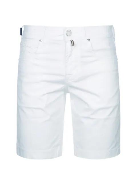 logo-patch shorts by JACOB COHEN