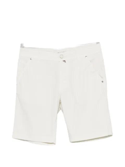 logo-patch shorts by JACOB COHEN