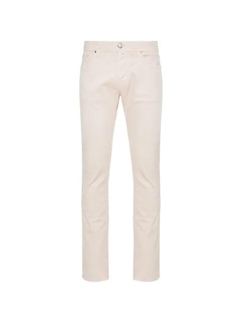 logo-patch trousers by JACOB COHEN
