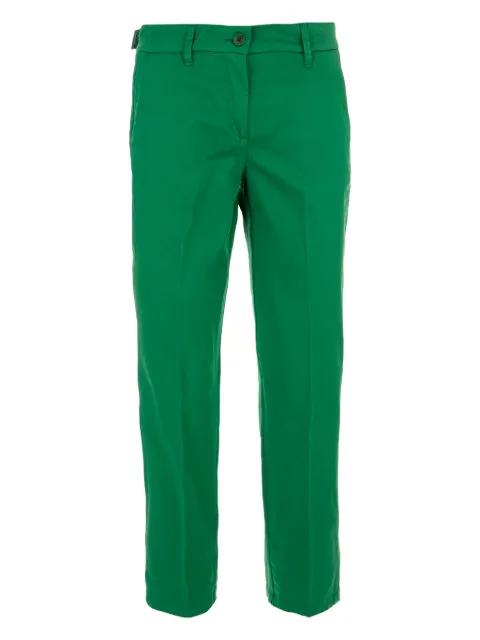 logo-patch trousers by JACOB COHEN