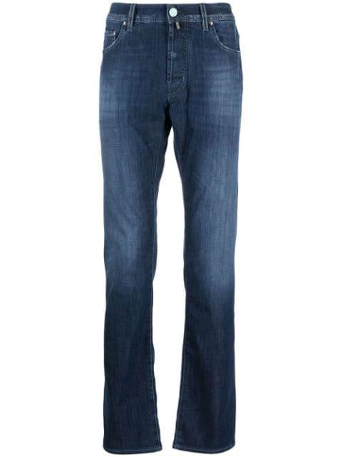 mid-rise straight-leg jeans by JACOB COHEN