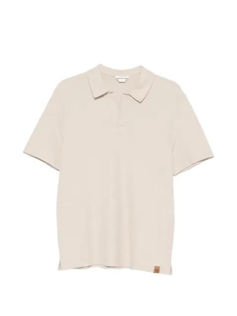 piqué-weave V-neck T-shirt by JACOB COHEN