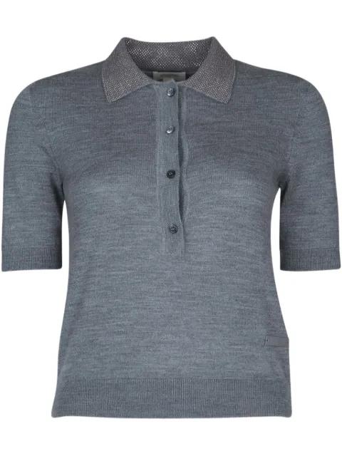 short-sleeve polo top by JACOB COHEN